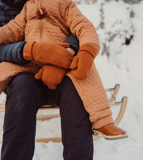 BabyMocs  Stickade Vantar, Rust