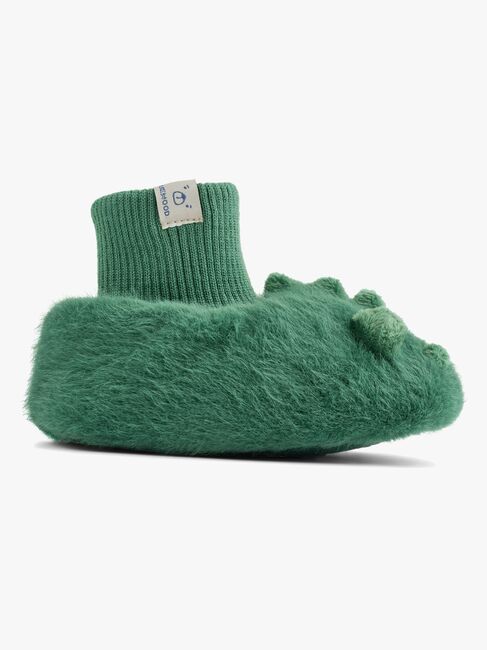 LIEWOOD Beth Crocodile Plush Inneskor, Garden green