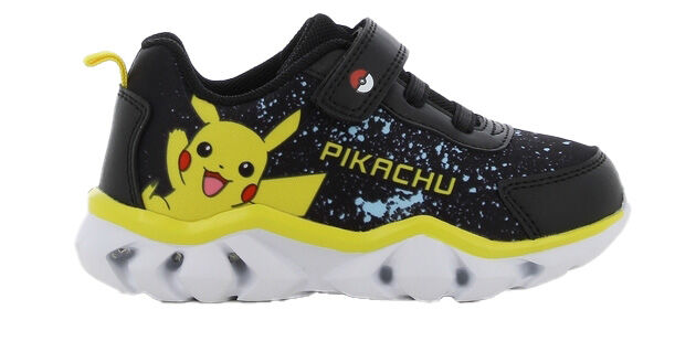 Pokémon Blinkande Sneakers Black 32