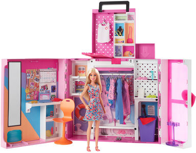 Barbie Dream Closet Lekset med Docka