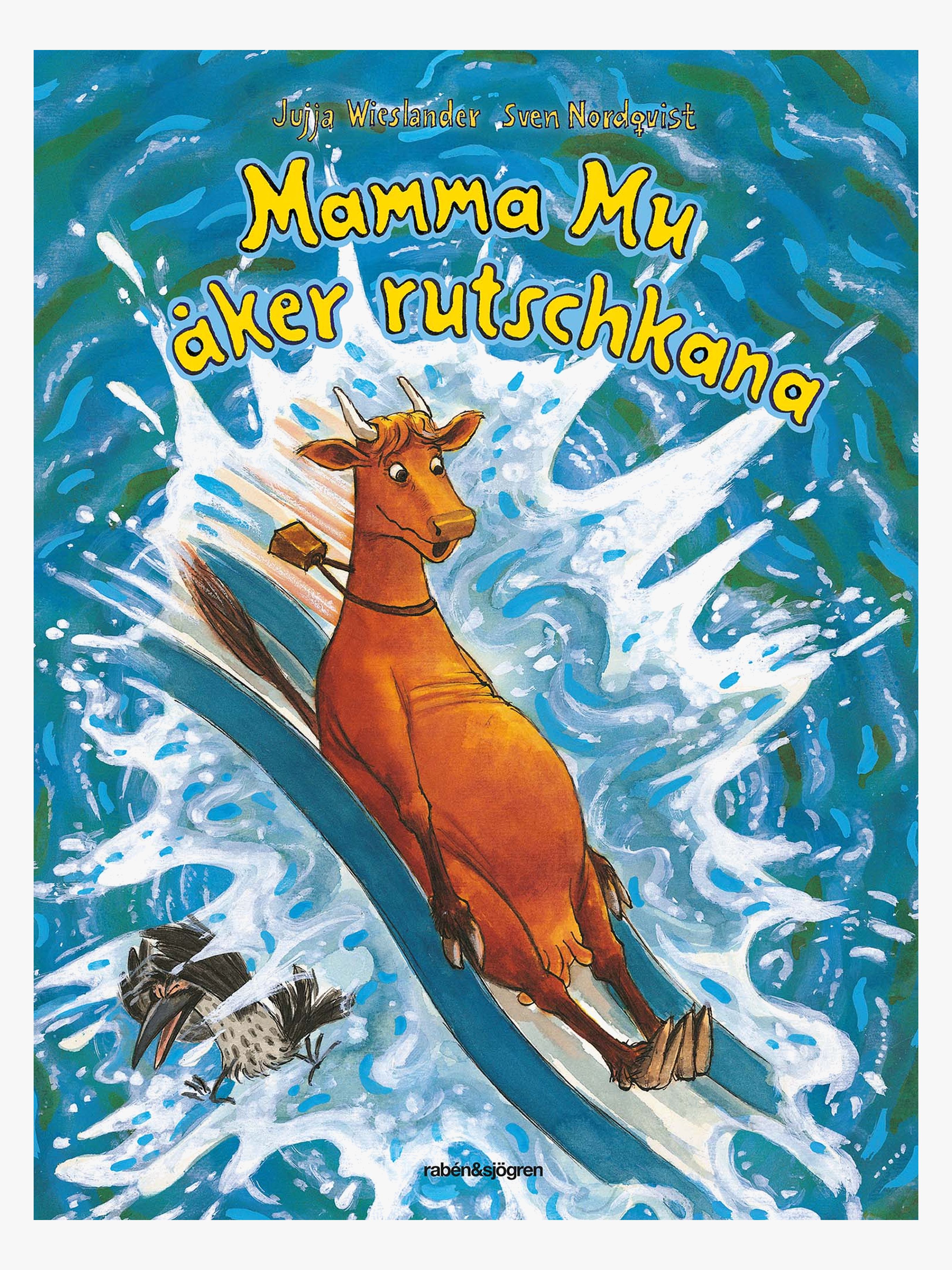 Mamma Mu och Kråkan Mamma Mu åker rutschkana