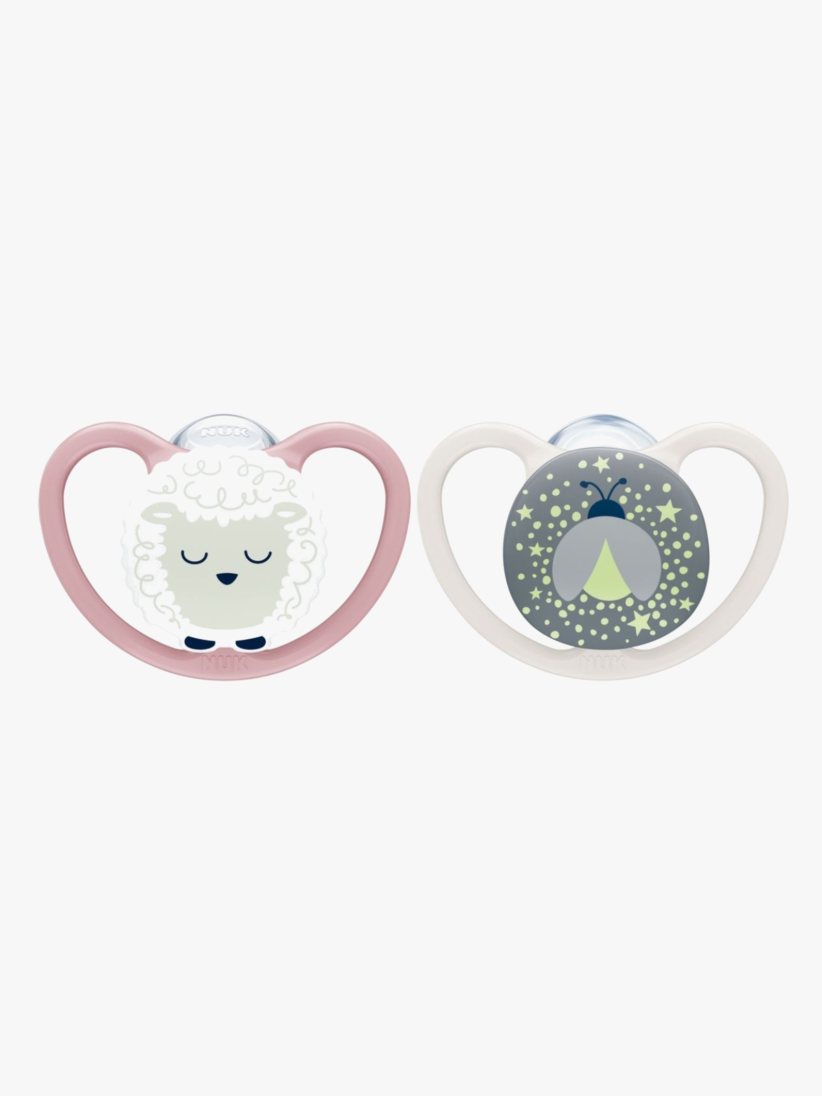NUK Perfect Match Air Night Napp 2-Pack Stl 3
