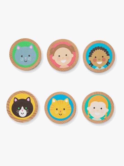 Melissa & Doug GO TOTs Radhus med 6 Diskar