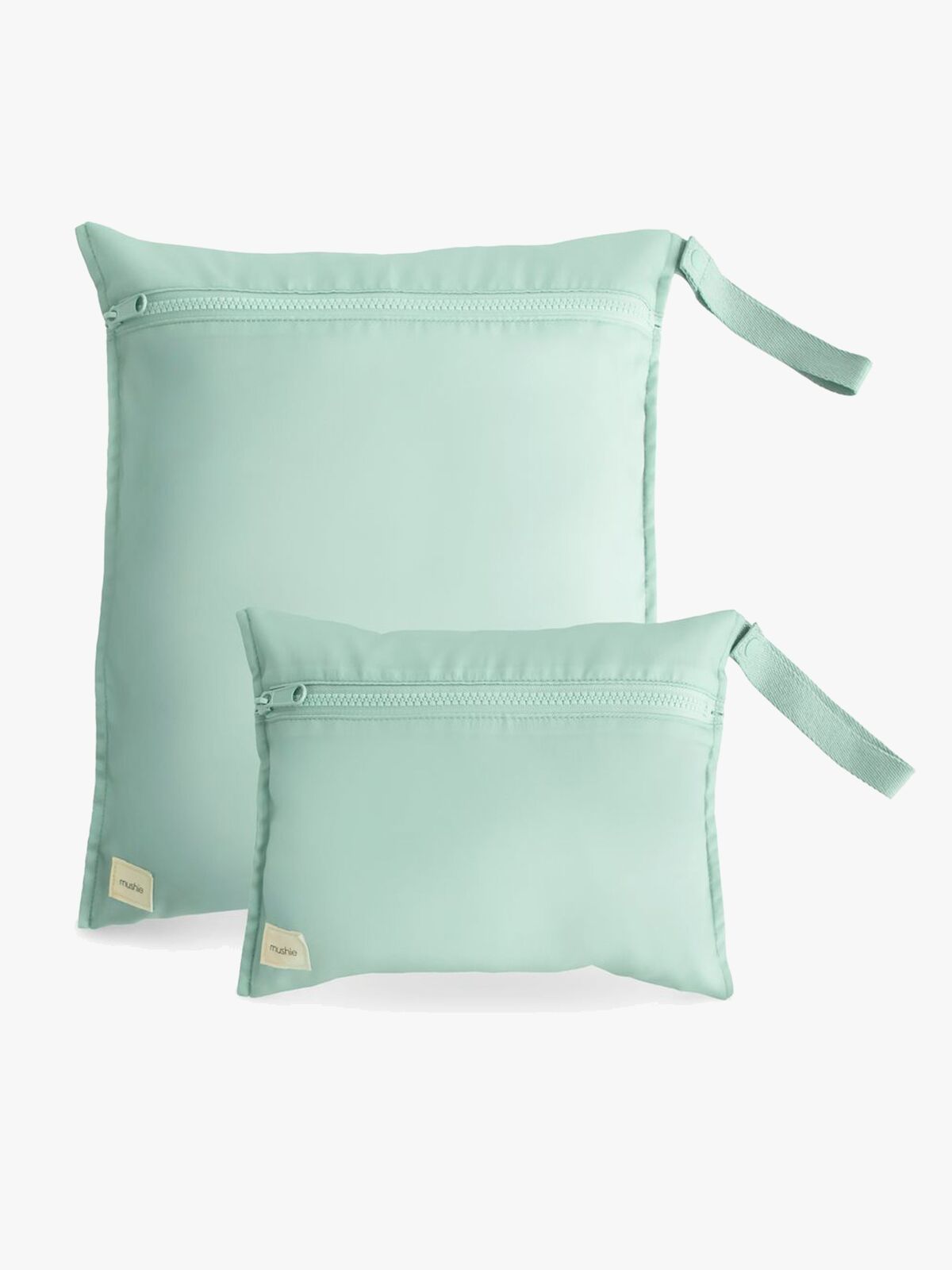 Mushie  Vattentät Wet Bag 2-Pack, Roman Green