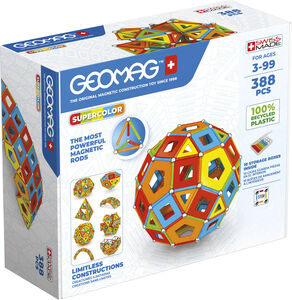 Geomag Supercolor Panels Masterbox Byggsats 388 Delar