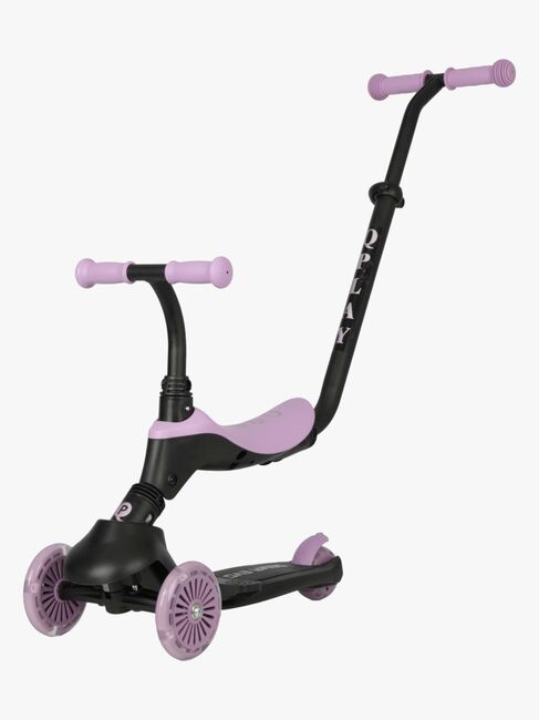 QPlay Sema Evo 5-in-1 3-hjulig Sparkcykel, Violett