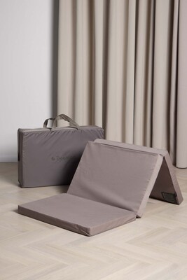 Beemoo CARE Matratze für Reisebett, Taupe