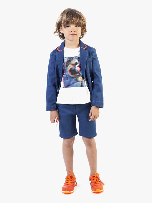 Billybandit T-Shirt & 3D-glasögon, White