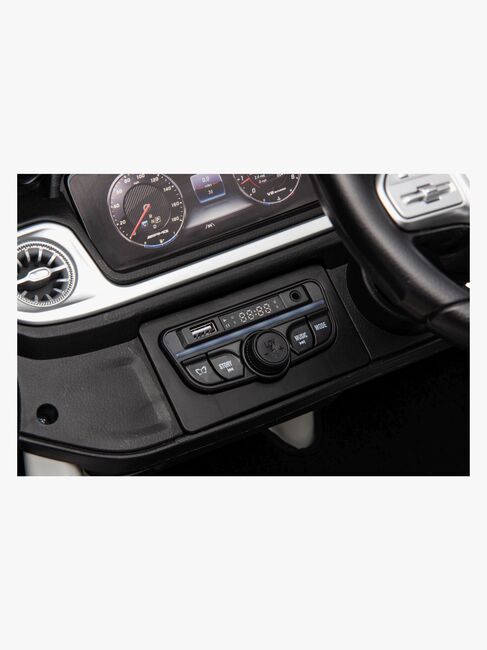 Mercedes Benz AMG G63 Elbil, Vit