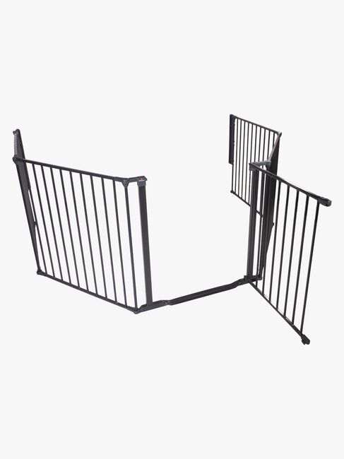 BabyDan Flex StepFree XXL Skruvgrind, Svart