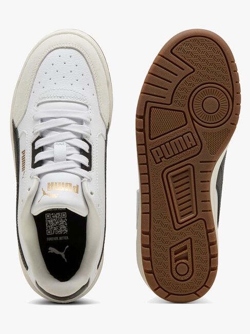 Puma Shuffle Downtown Lo OG Jr Sneakers, White/Black