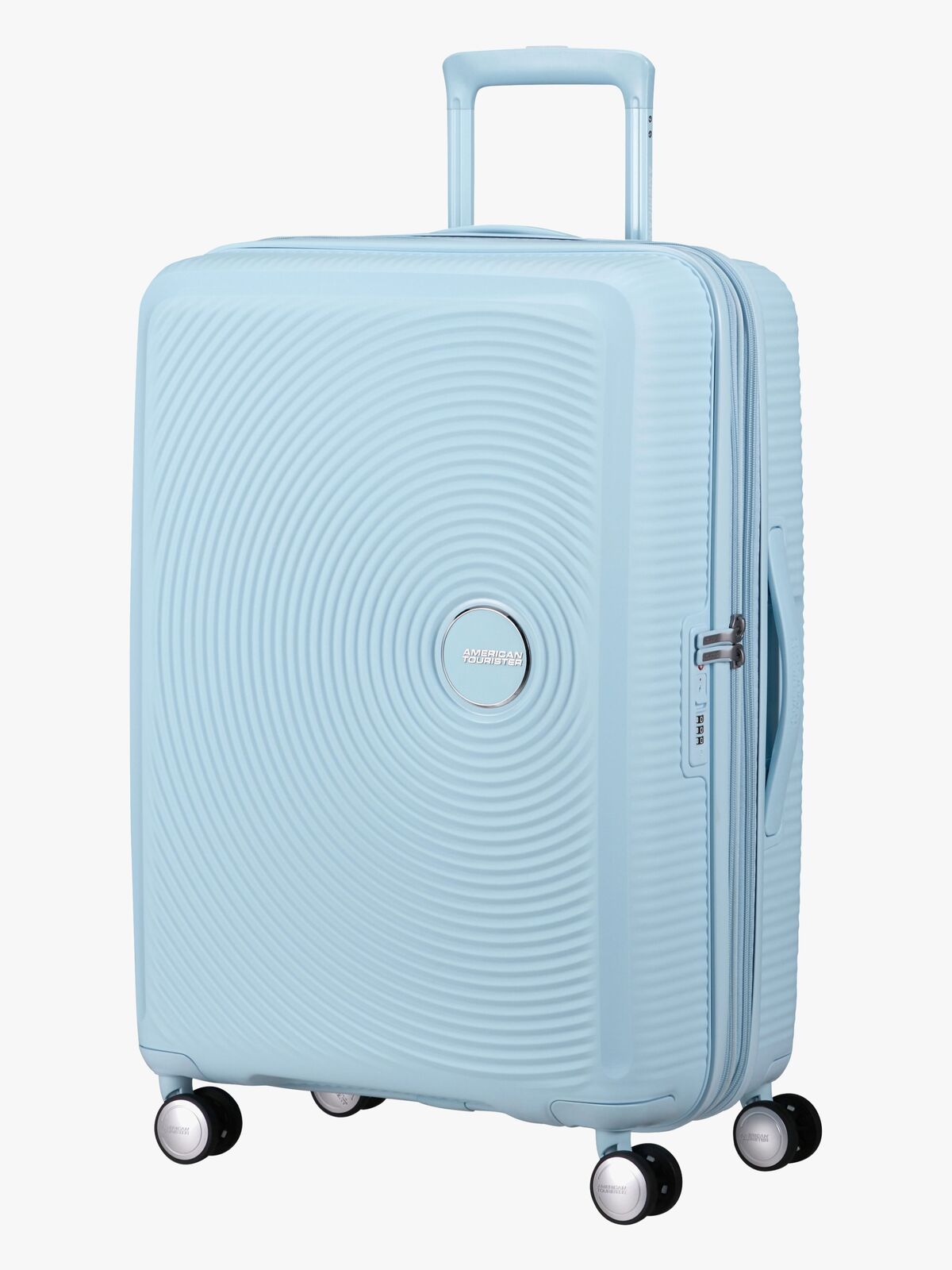 American Tourister Soundbox Spinner Resväska 71,5L, Pastel Blue