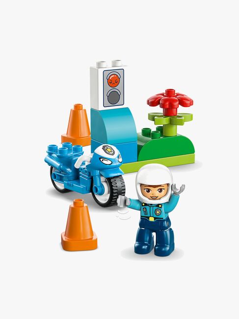 LEGO DUPLO Town 10471 Blå polismotorcykel