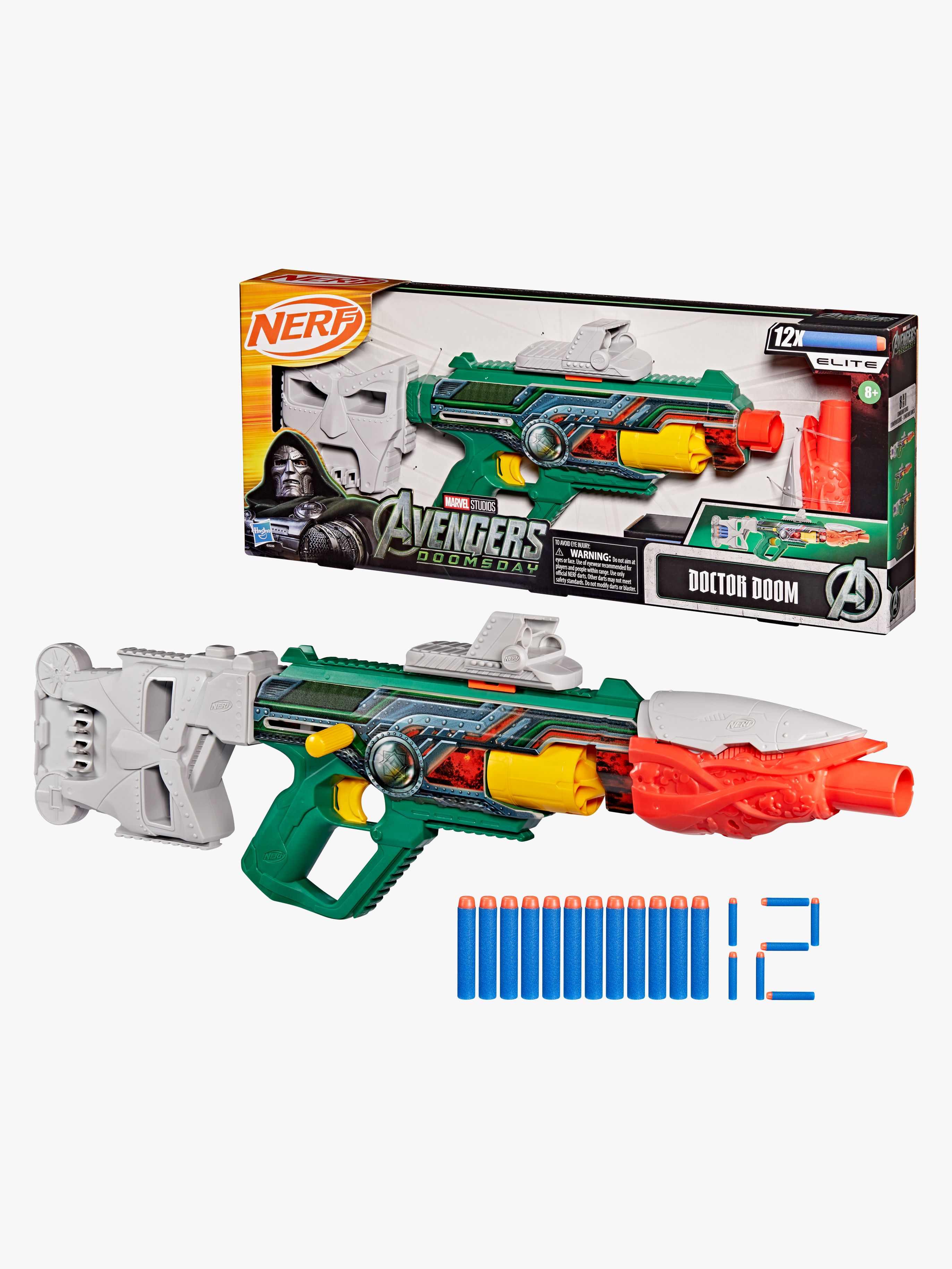 NERF Avengers Doomsday Doctor Blaster, Flerfärgad