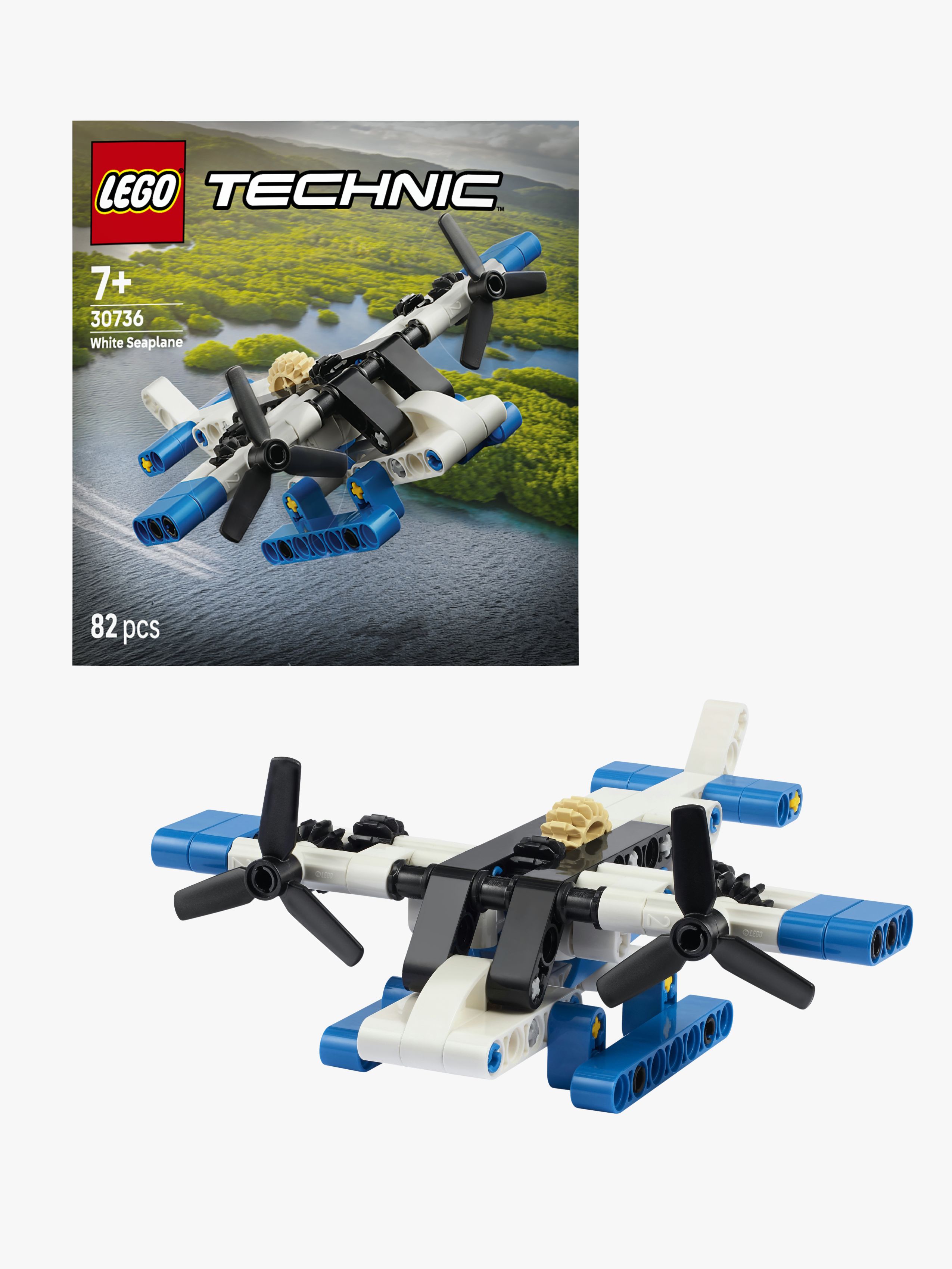 LEGO Technic 30736 Vitt sjöflygplan