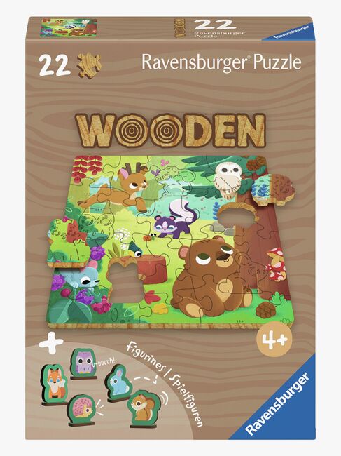 Ravensburger Träpussel Skogsdjur 22 Bitar