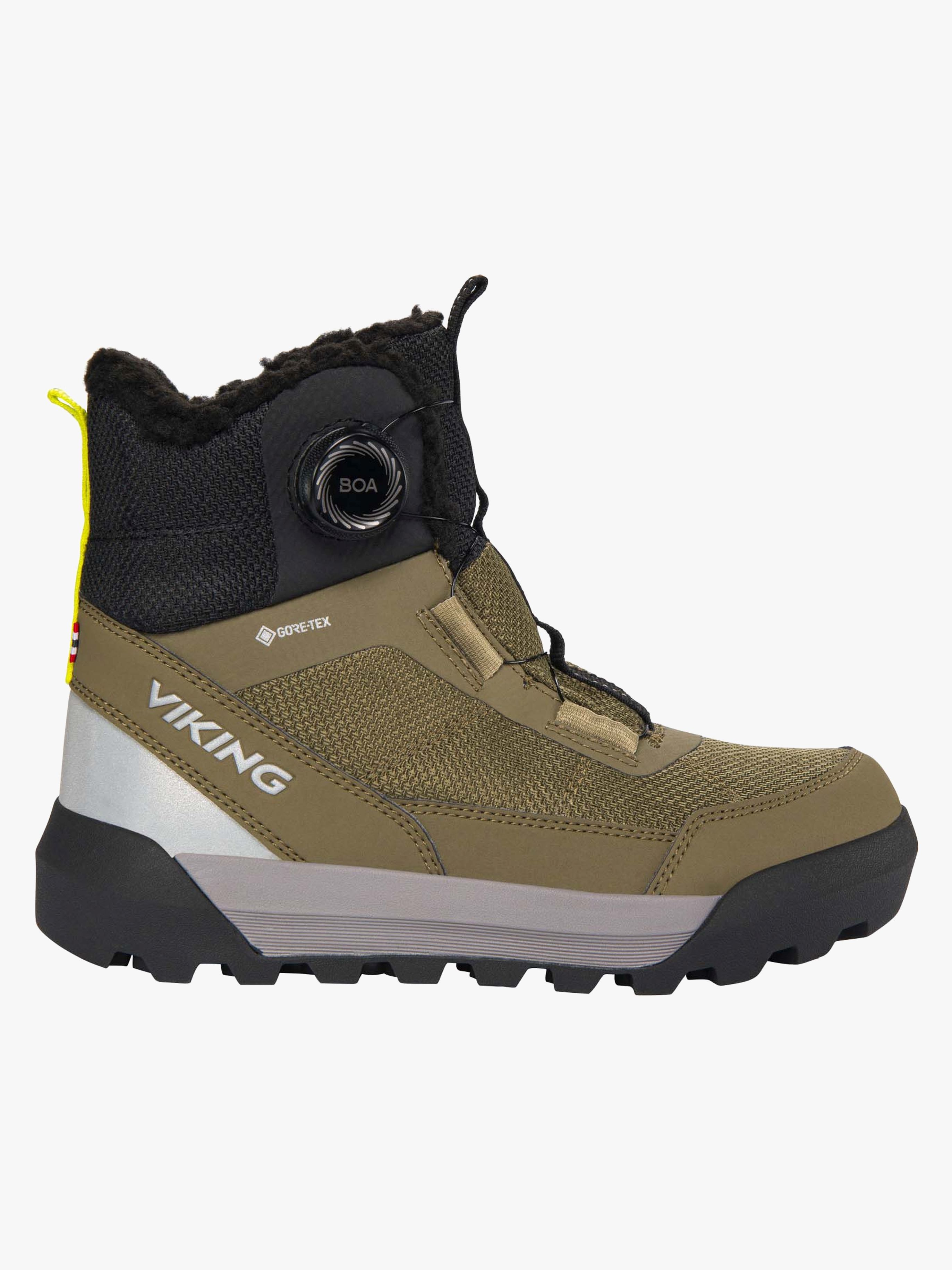 Viking Expower BOA GTX Vinterkängor, Khaki, 37