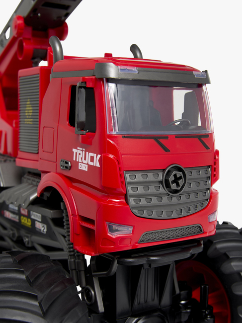 Alex's Garage Radiostyrd Heavy Off-Road Fordon, Röd