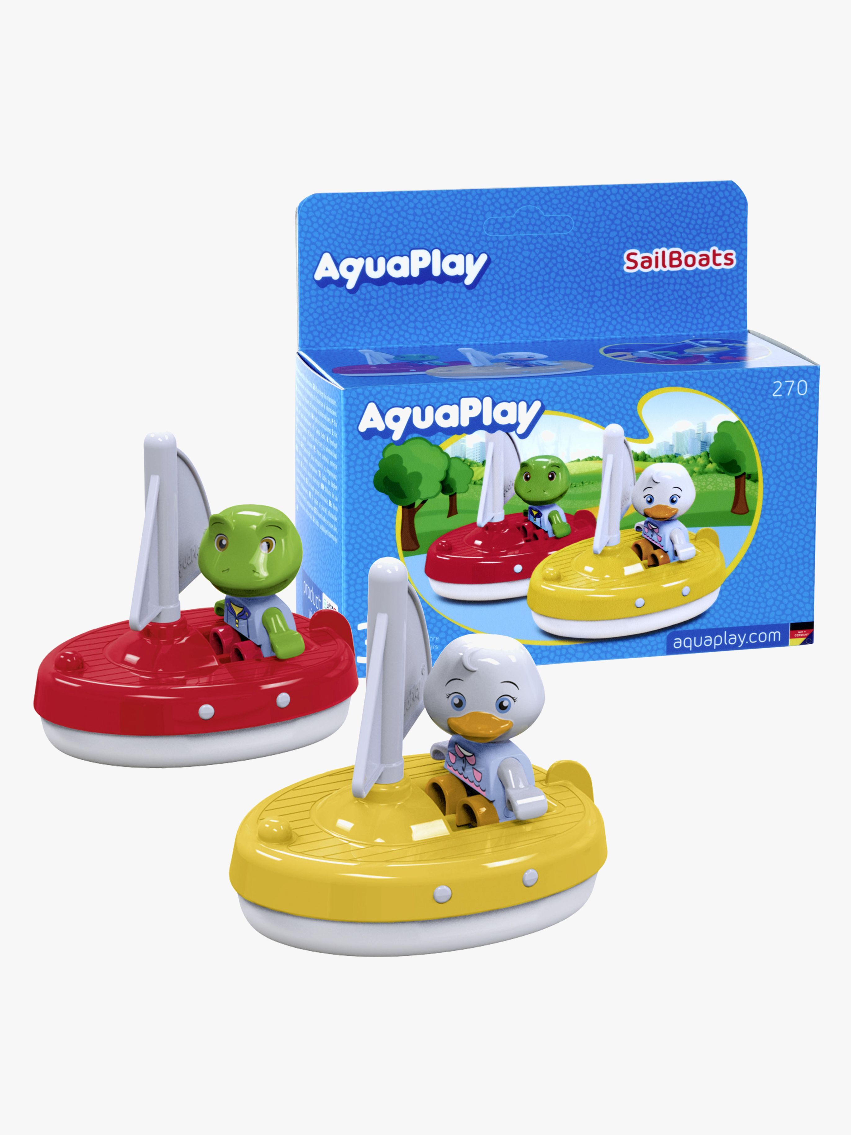 AquaPlay Badleksak 2 Båtar Med 2 Figurer