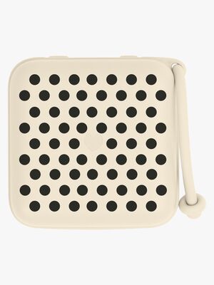 BIBS Studio Nappbox Polka, Ivory/Black