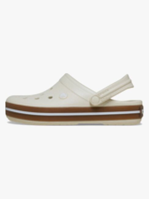 Crocs Crocband Gum Tofflor, Summit White