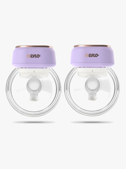 NENO Sole Twin Elektrisk Bröstpump Hands Free, Lila