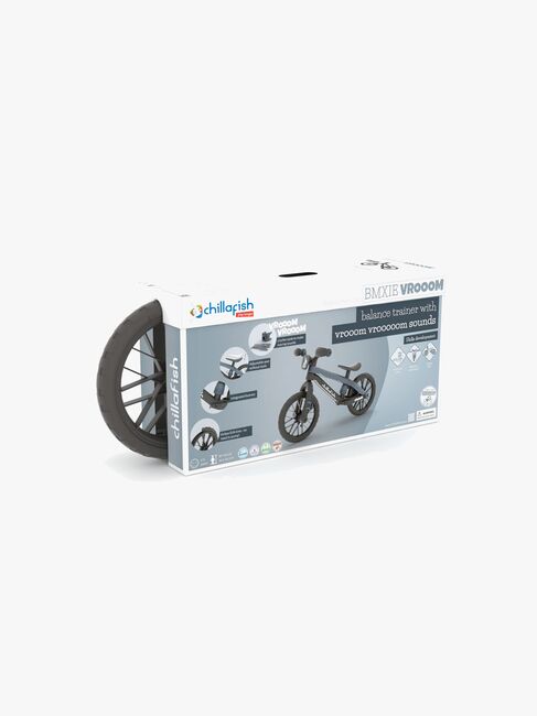 Chillafish BMXie Vroom Springcykel, Antracitgrå