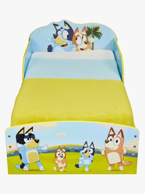 Bluey Juniorisänky + Säilytyslaatikot 70x140, Sininen