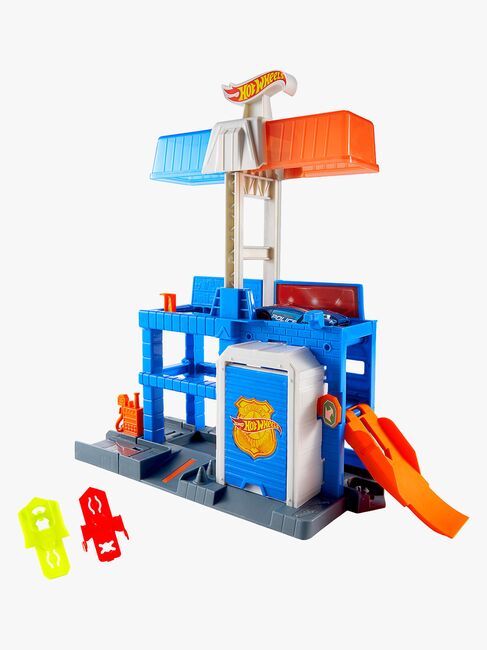 Hot Wheels City Downtown Polisstation