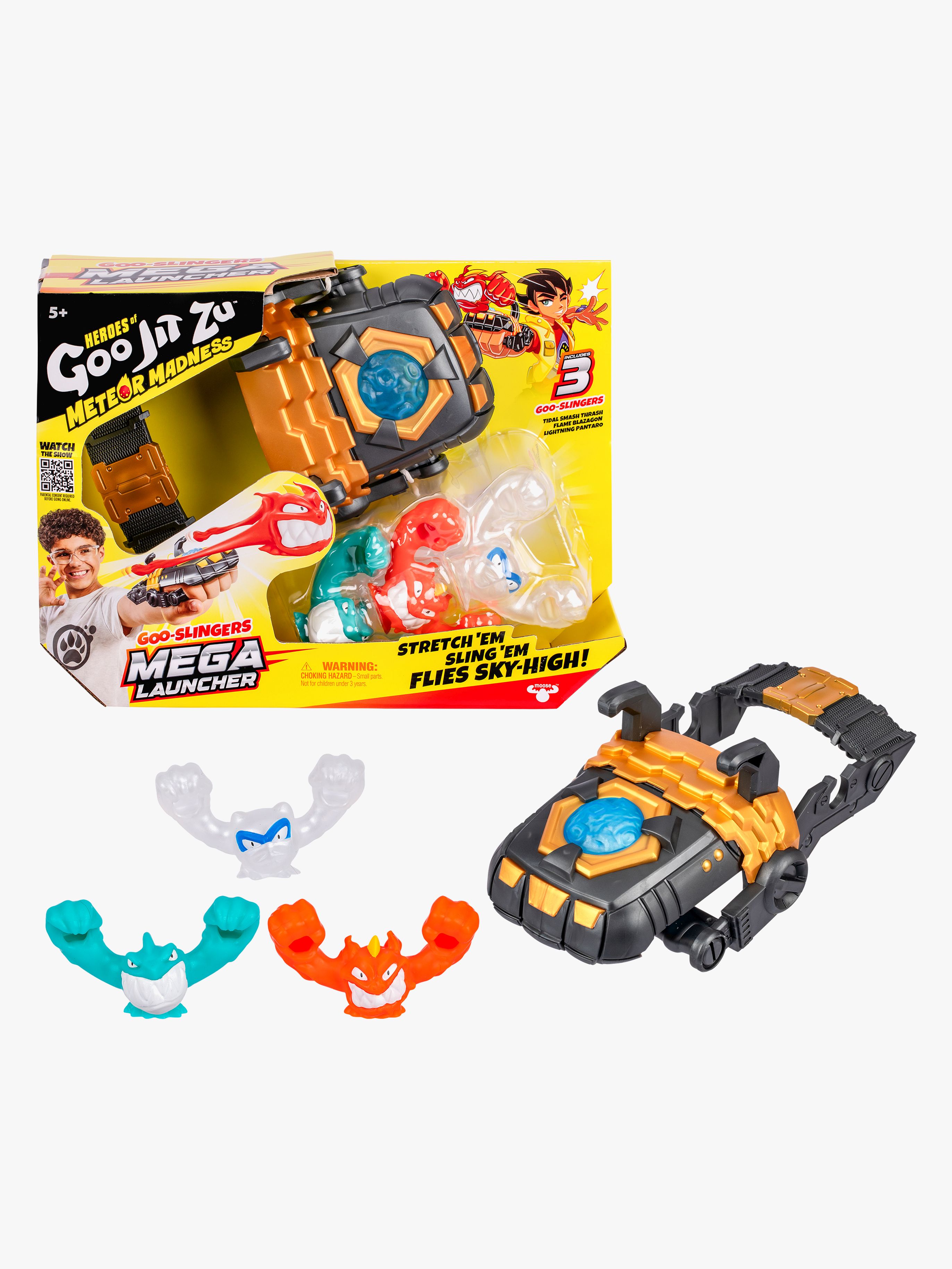 Goo Jit Zu Meteor Madness Lekset med Figurer