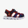 Marvel Spider-Man Blinkande Sandaler, Navy/Red