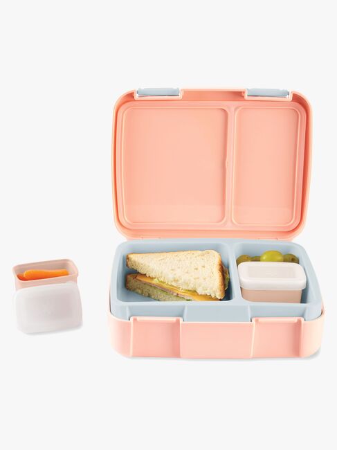 SkipHop Spark Style Bento Matlåda Regnbåge, Rosa