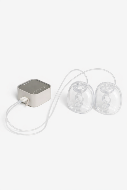 Beemoo CARE Wearable Flow Elektrisk Bröstpump Dubbel, Beige