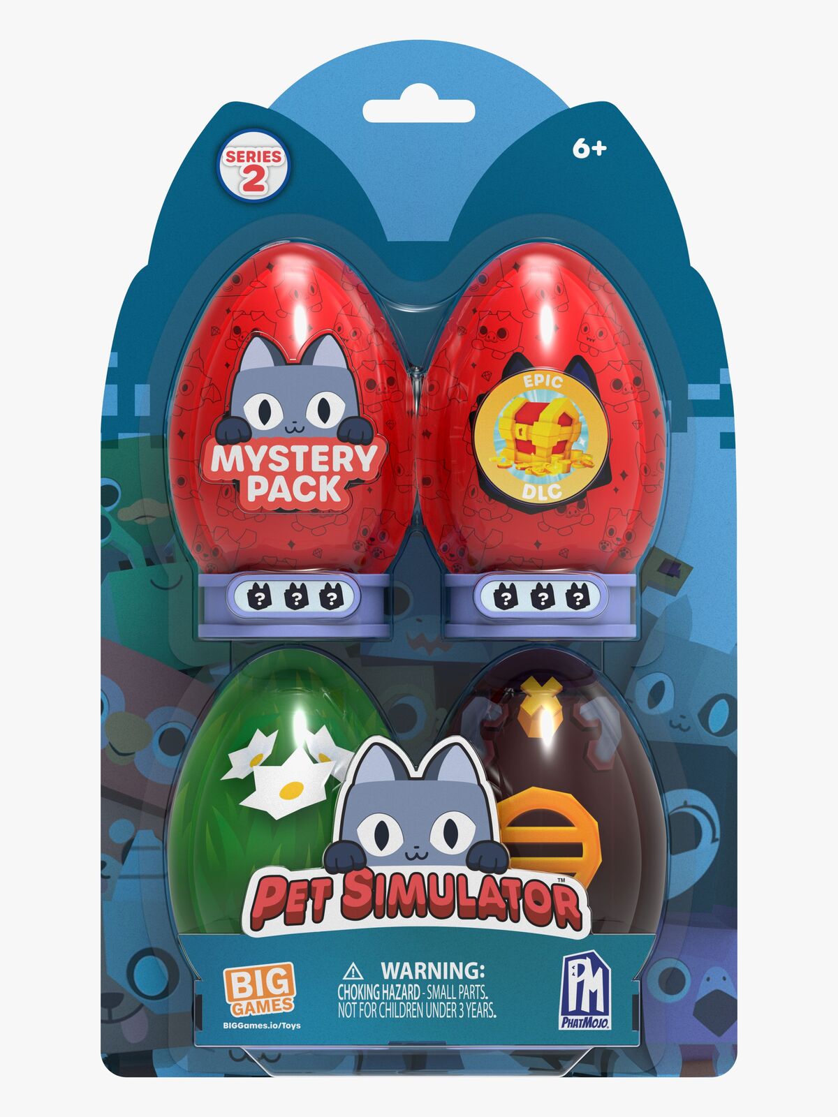 Pet Simulator Core Mystery Pack Figurset Series 2 4-Pack