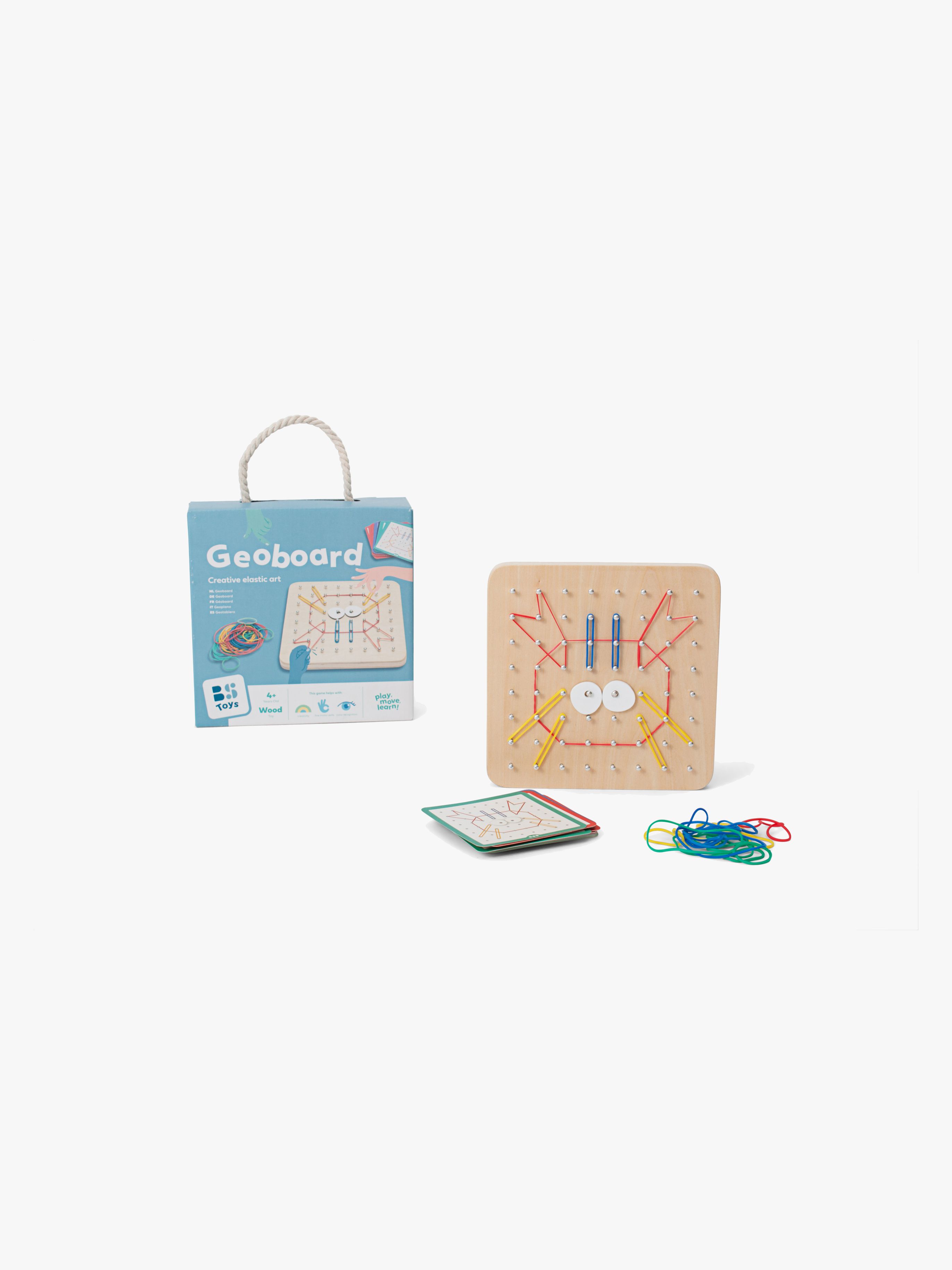 BS Toys Geoboard Spel