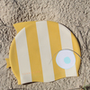 SUNNYLiFE Badmössa, Finn the Fish Mustard Stripe