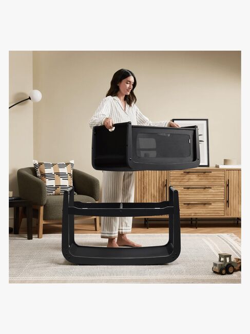Snüz SnuzPod 5 Bedside Crib, Graphite