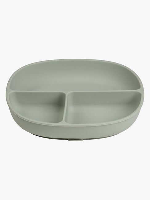 b.box Tallrik med Lock Silikon, Sage