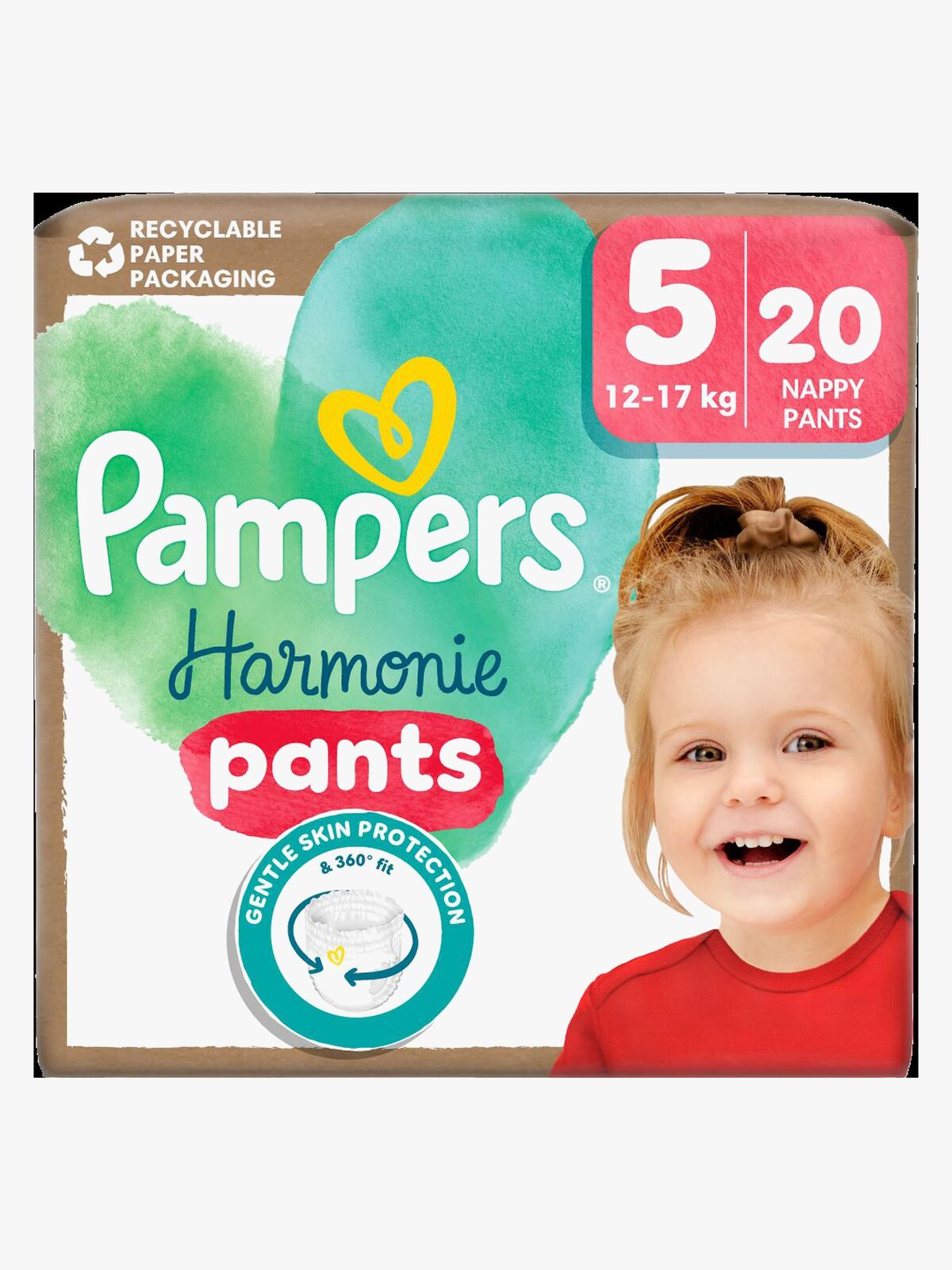 Pampers Harmonie Byxblöjor Stl 5 12-17kg 20-Pack