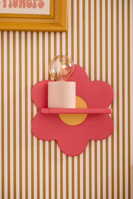 Kid's Concept Hylla Blomma, Rosa