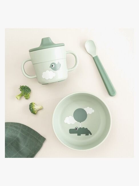 Done By Deer Foodie Matset Happy Clouds, Green