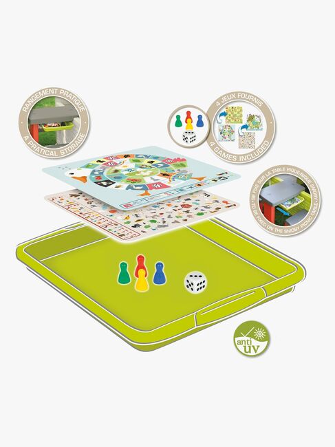 Smoby Låda med 4 Spel