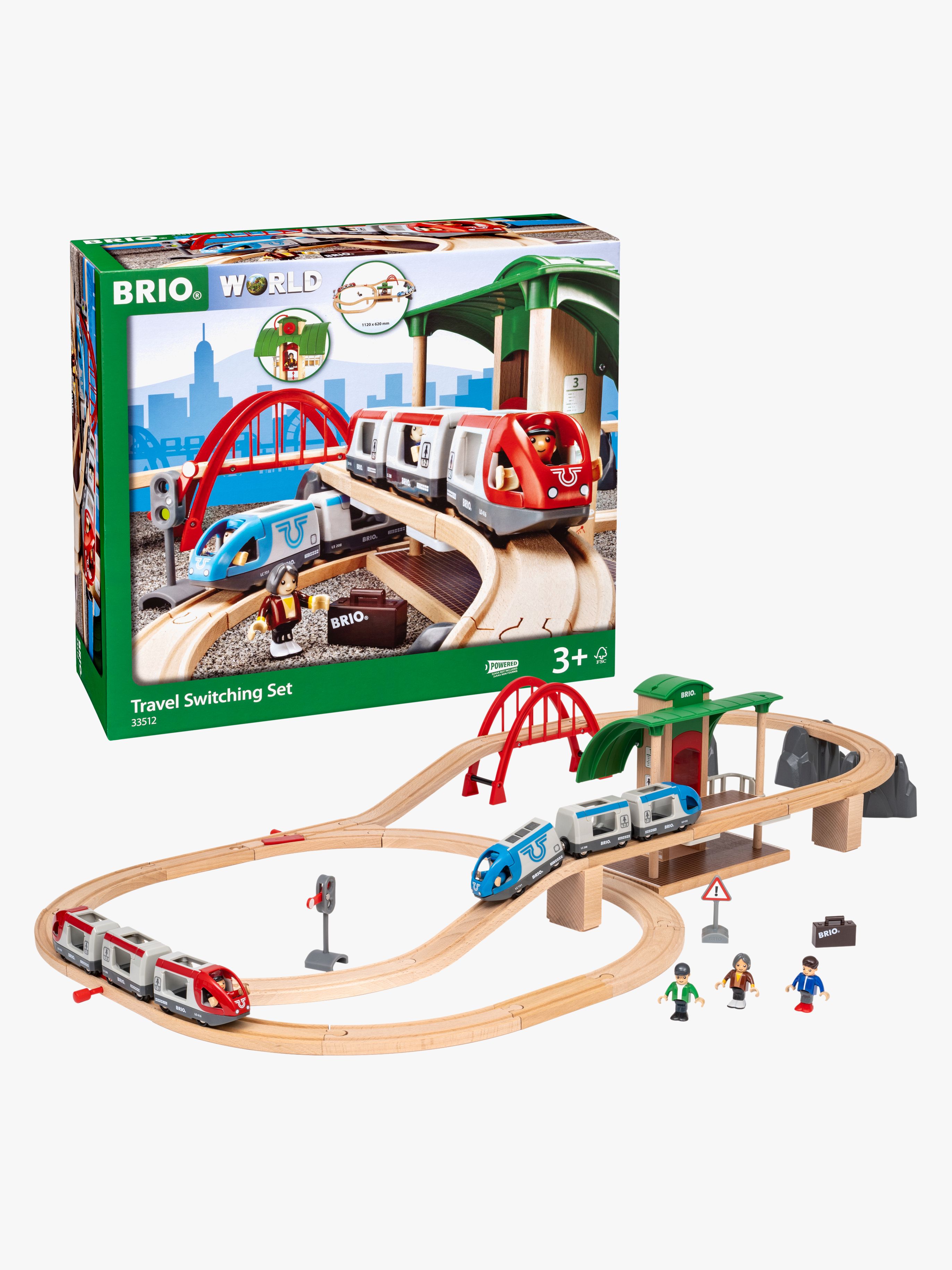 BRIO World 33512 Stora Persontågsetet