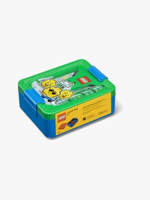 LEGO® Lunchbox med Avdelare Ikonisk Pojke