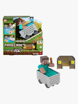Minecraft Radiostyrt Minecart Med Steve