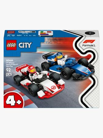 LEGO City 60464 F1 Williams Racing & Haas F1 racerbilar