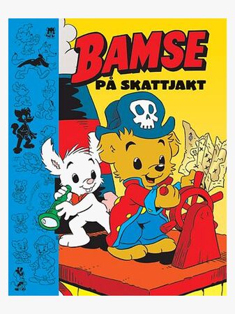 Kärnan Barnbok Bamse på Skattjakt