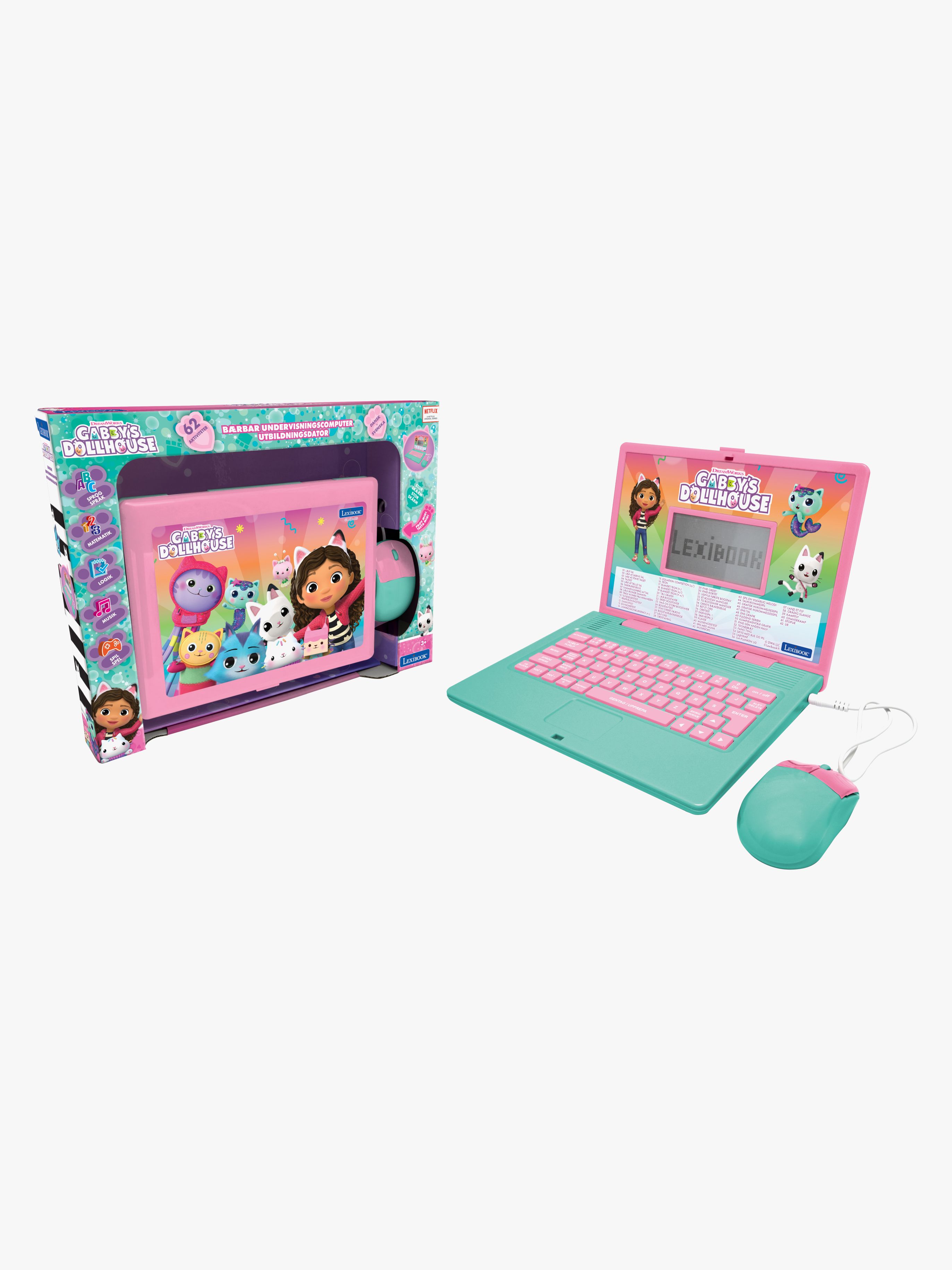 Gabby's Dollhouse Laptop 62 Aktiviteter