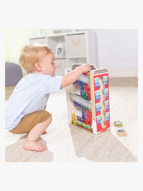 Melissa & Doug GO TOTs Radhus med 6 Diskar