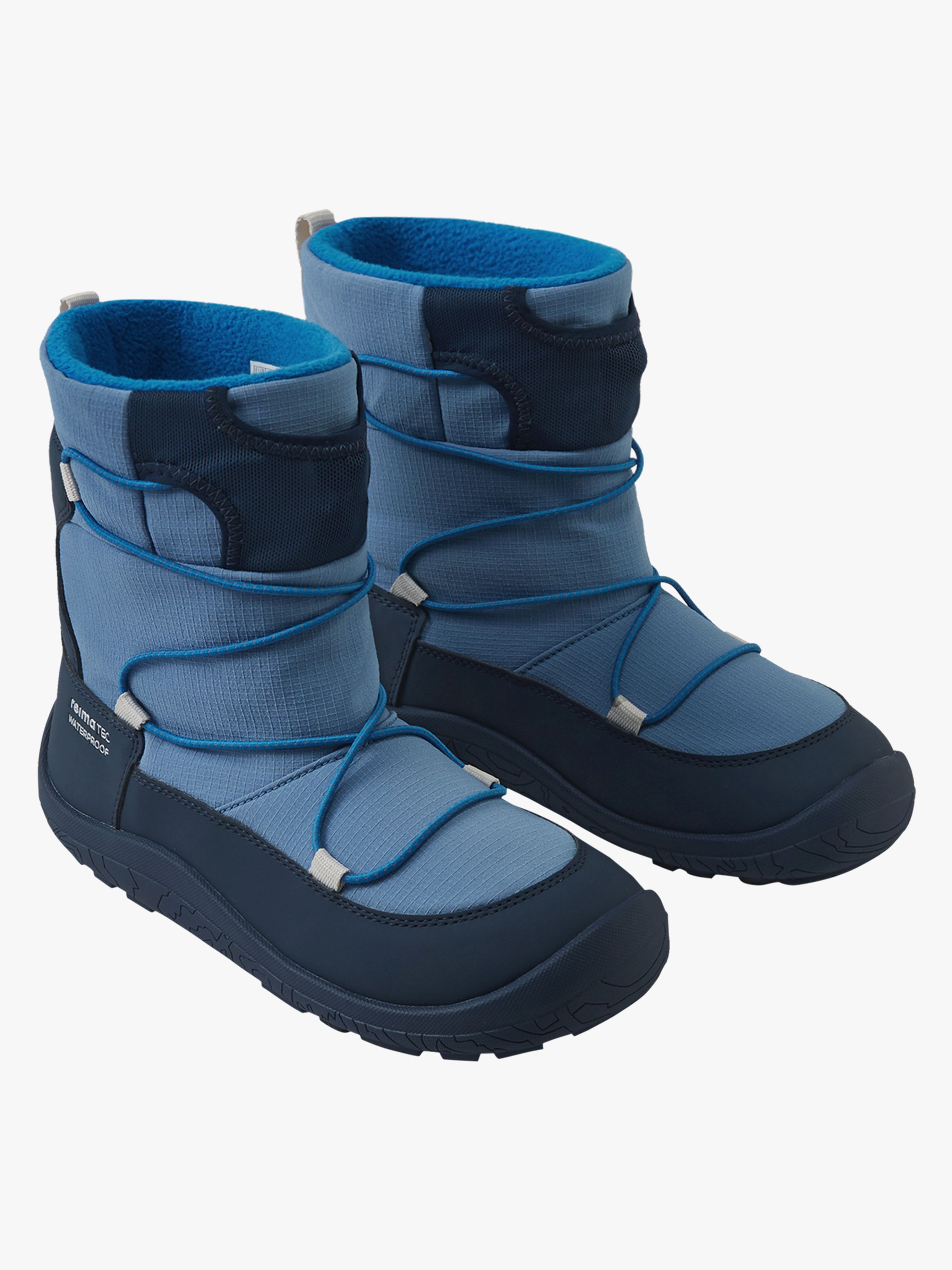 Reimatec Ensilumi Barefoot Jr Vinterkängor, Navy, 40